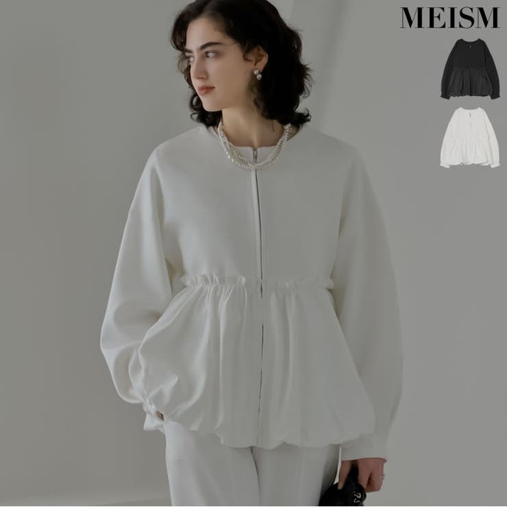 Re:EDIT [MEISM by Re:EDIT]ダンボール裾バルーンブルゾン アウター(コート・ジャケットなど) shoplistselect-10502694 SHOPLIST パッケージ画像