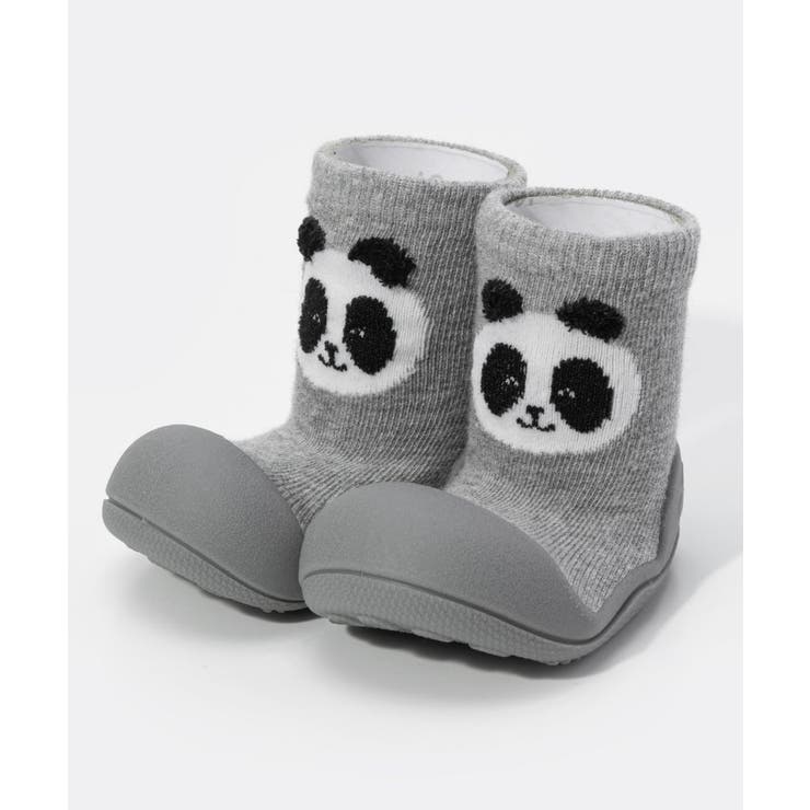 【10％OFFクーポン！10/27(火)9:59まで】U-STREAM アティパス ATTIPAS Zootopia Panda ベビーシューズ キッズ ソックスシューズ ズートピア パンダ 出産祝い ファーストシューズ 靴 赤ちゃん トレーニングシュー