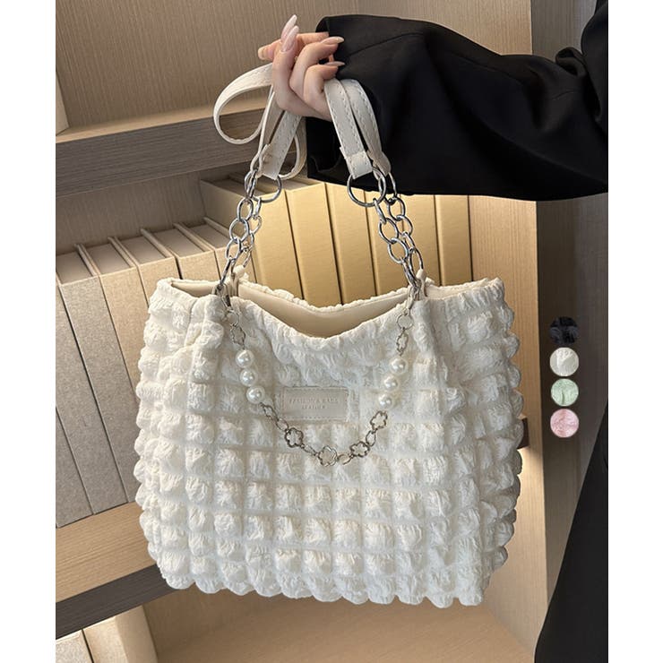 Miniministore ポップコーントートバッグワッフル風バッグ バッグ・鞄