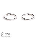 【10%OFFクーポン!11/27(木)1:59まで】アクセサリーショップPIENA 丸カン レディース メンズ シルバー925製 2個セット 直径8mm シル...