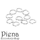 【10%OFFクーポン!11/27(木)1:59まで】アクセサリーショップPIENA シルバー925 丸カン Cカン レディース メンズ 1.0mmX6.0mm...