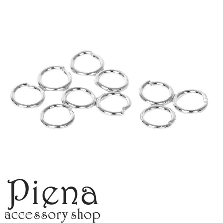 【10%OFFクーポン!11/27(木)1:59まで】アクセサリーショップPIENA シルバー925 丸カン Cカン レディース メンズ 1.0mmX7.0mm...