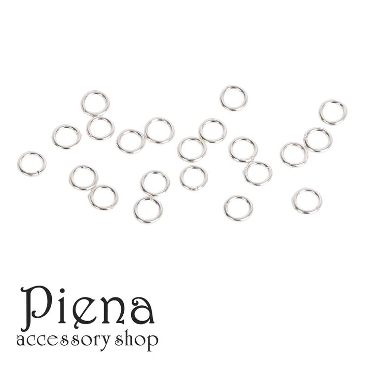【10%OFFクーポン!11/27(木)1:59まで】アクセサリーショップPIENA マルカン 20個入り シルバー925 線形0.8mm 外径5.5mm 内径...