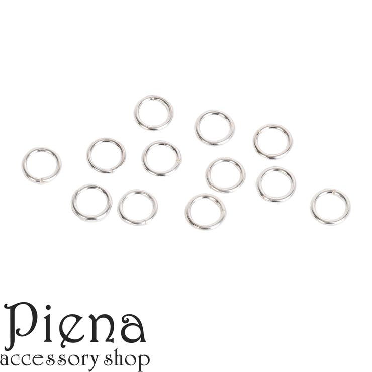 【10%OFFクーポン!11/27(木)1:59まで】アクセサリーショップPIENA マルカン 12個入り シルバー925 線形1.0mm 内径約5.0mm、外...
