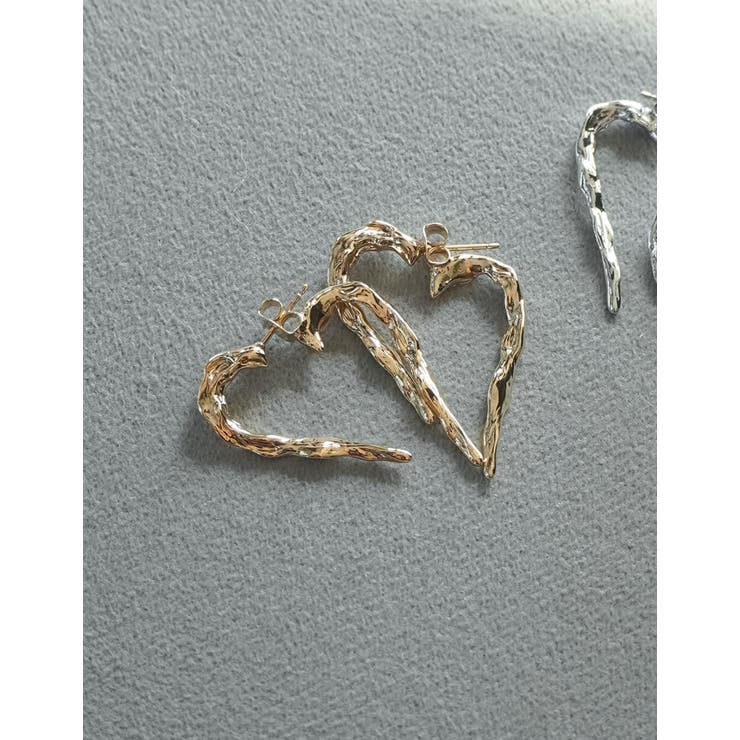 【10％OFFクーポン！9/11(金)1:59まで】Re:EDIT [MEISM by Re:EDIT]オープンハートピアス アクセサリー shoplistselect-10503008 SHOPLIST サンプル画像3