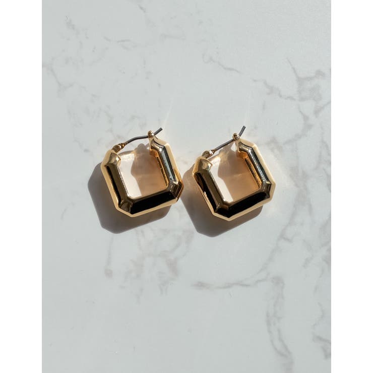 Re:EDIT スクエアフープピアス アクセサリー shoplistselect-10503117 SHOPLIST サンプル画像2