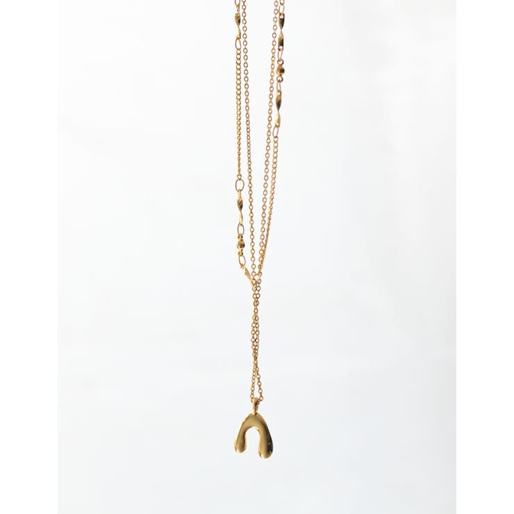 Re:EDIT アーチモチーフ付2連チェーンネックレス アクセサリー shoplistselect-10503118 SHOPLIST サンプル画像3