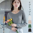 BACKYARD FAMILY 長袖Tシャツ インナー クルーネック レディース ylm3198 トップス