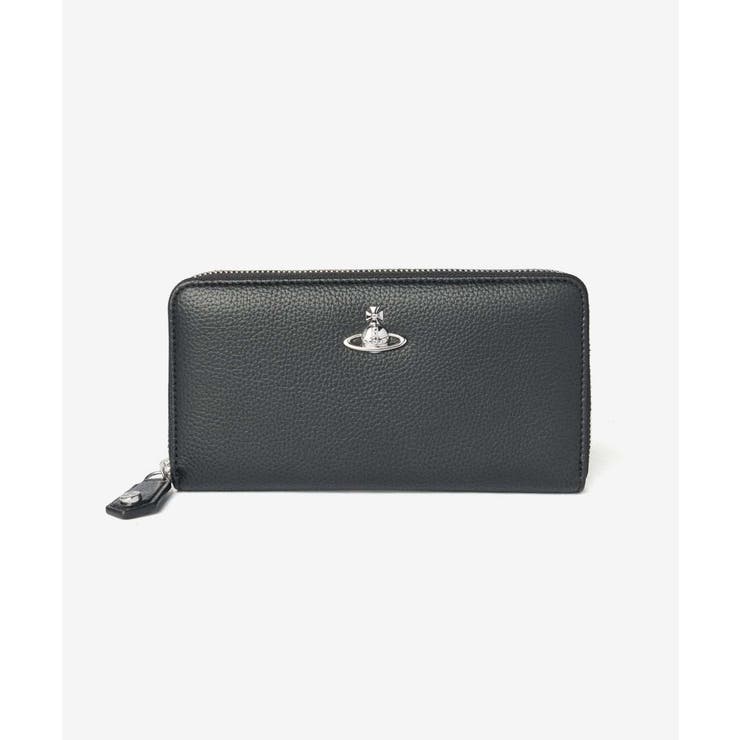 U-STREAM ヴィヴィアンウエストウッド Vivienne Westwood CLASSIC ZIP ROUND WALLET クラシック ジップ ラウンドウォレット 5106005BW S000D 長財布 レディース 財布 財布