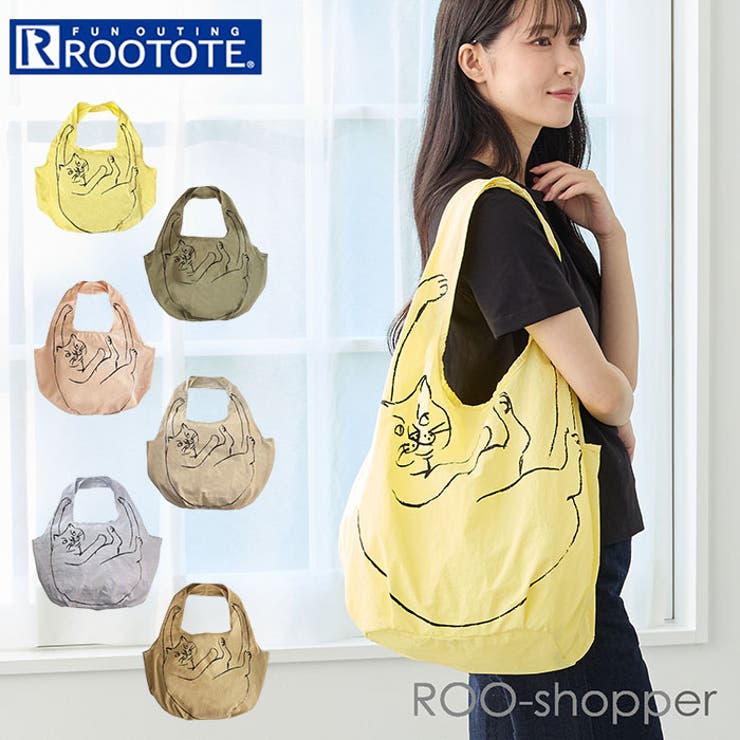 BACKYARD FAMILY ルートート　ROOTOTE　 3543　EU.RS.フ゛ラサカ゛リネコ-B バッグ・鞄