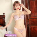 【8/11まで5%OFFクーポン】Dazzy ブラジャー ショーツ セット ロマンス リボン エンブロイダリー ブラジャー & フルバック ショーツ | 下着 ...