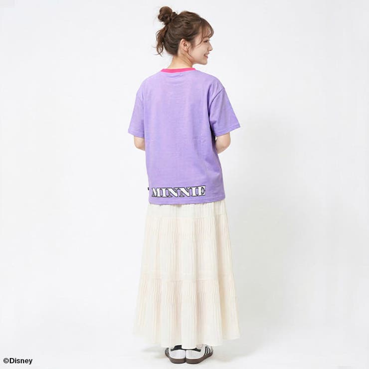 BABYDOLL 親子お揃い ディズニー BIGフェイスTシャツ 1483A トップス