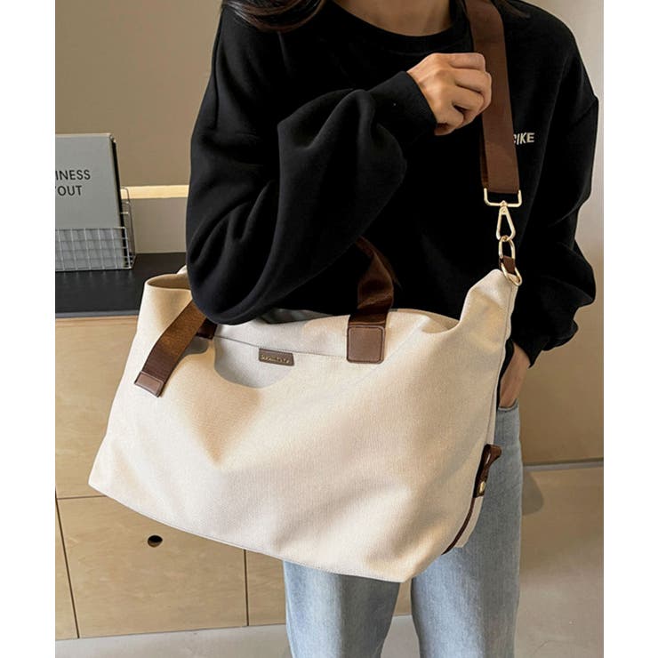 【10％OFFクーポン！8/27(木)1:59まで】ninon ボストンバッグ レディース 旅行 大容量 おしゃれ 修学旅行 ゴルフ 旅行バッグ 旅行カバン スポーツ 通勤 ナイロン ビジネス ショルダーバッグ 2way 斜めがけ A4 斜めがけバッグ shoplistselect-10505833 SHOPLIST サンプル画像2