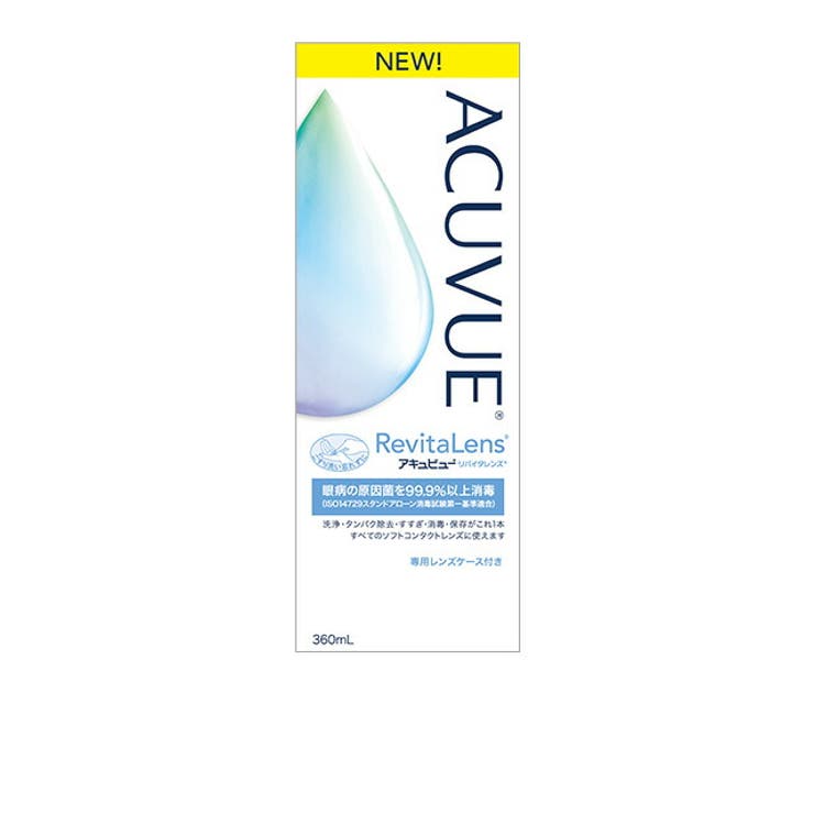 LENS APPLE アキュビュー リバイタレンズ 360ml ジョンソン・エンド・ジョンソン コン ...