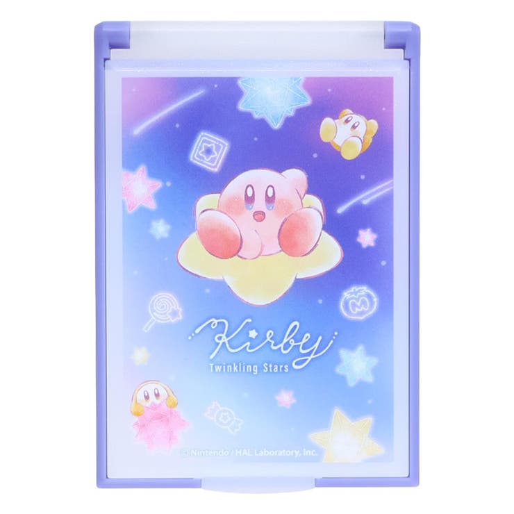 【10％OFFクーポン！5/7(木)9:59まで】cinemacollection 星のカービィ 手鏡 カードミラーS Twinkling Stars カミオジャパン コンパクトミラー キャラクター グッズ 小物cinemacollection 星のカ