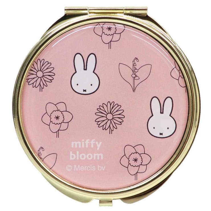 【10％OFFクーポン！5/7(木)9:59まで】cinemacollection ミッフィー 手鏡 ミラー miffy bloom ディックブルーナ マリモクラフト 両面ミラー コンパクト 絵本キャラクター グッズ 小物cinemacollectio