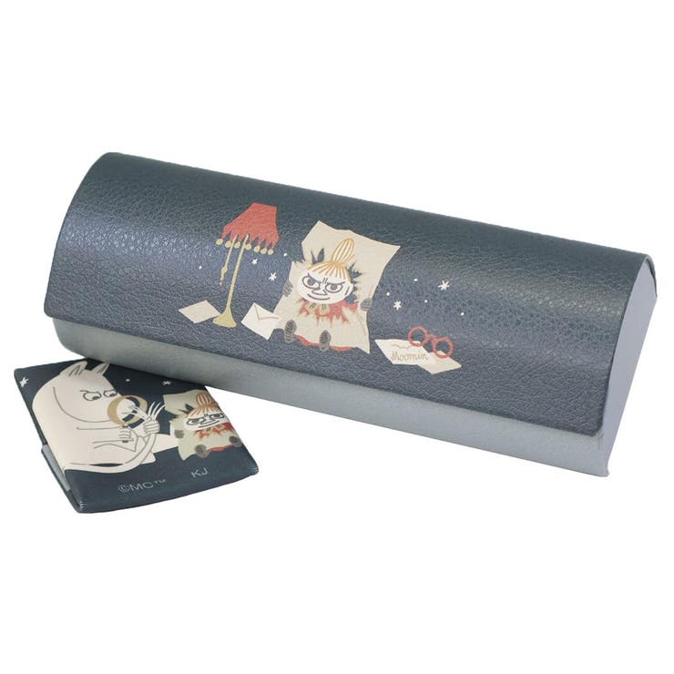 【10％OFFクーポン！5/7(木)9:59まで】cinemacollection ムーミン 眼鏡ケース クロス付きメガネケース Late Night Mischief 北欧 カミオジャパン ハードタイプ プレゼント キャラクター グッズ 小物cine