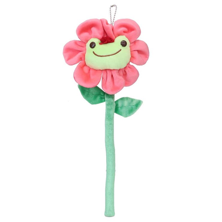 cinemacollection かえるのピクルス マスコット ボールチェーン付き フラワーマスコット メルシーマム 18 pickles the frog ナカジマ 母の日 プレゼント メッセージカード付き キャラクター グッズ 小物