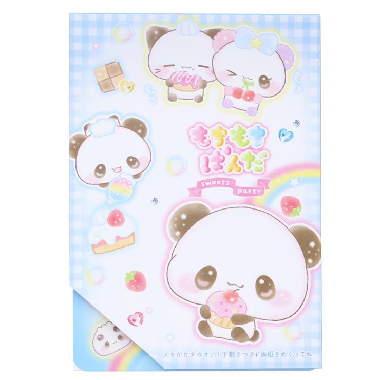 【10％OFFクーポン！5/7(木)9:59まで】cinemacollection もちもちぱんだ メモ帳 下じき付きメモ 平成もちもちぱんだ カミオジャパン 新学期準備文具 キャラクター グッズ その他cinemacollection もちもちぱんだ
