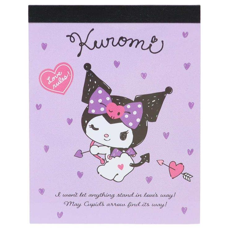 cinemacollection クロミ メモ帳 ミニメモ ミニミニメモ 恋のキューピッド サンリオ 山野紙業 新学期準備文具 キャラクター グッズ その他