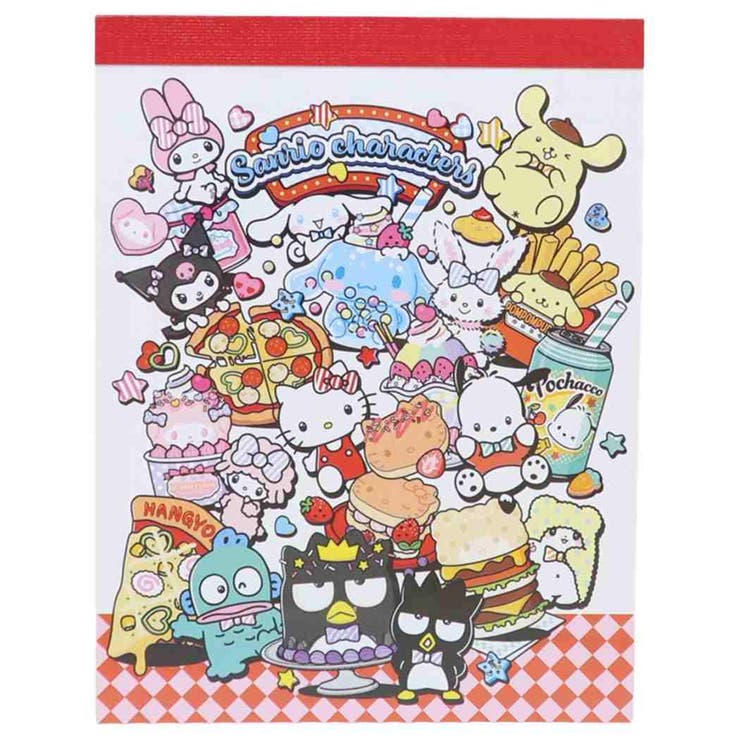 cinemacollection サンリオキャラクターズ メモ帳 ミニメモ ミニミニメモ アメリカンダイナー Sanrio 山野紙業 新学期準備文具 キャラクター グッズ その他