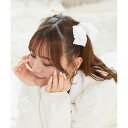 ROJITA フリルリボン付きファーシュシュSET ヘアアクセサリー