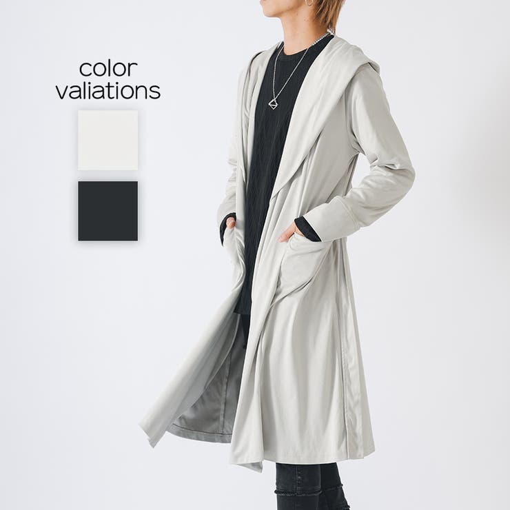 REGIEVO フード付コート アウター(コート・ジャケットなど)