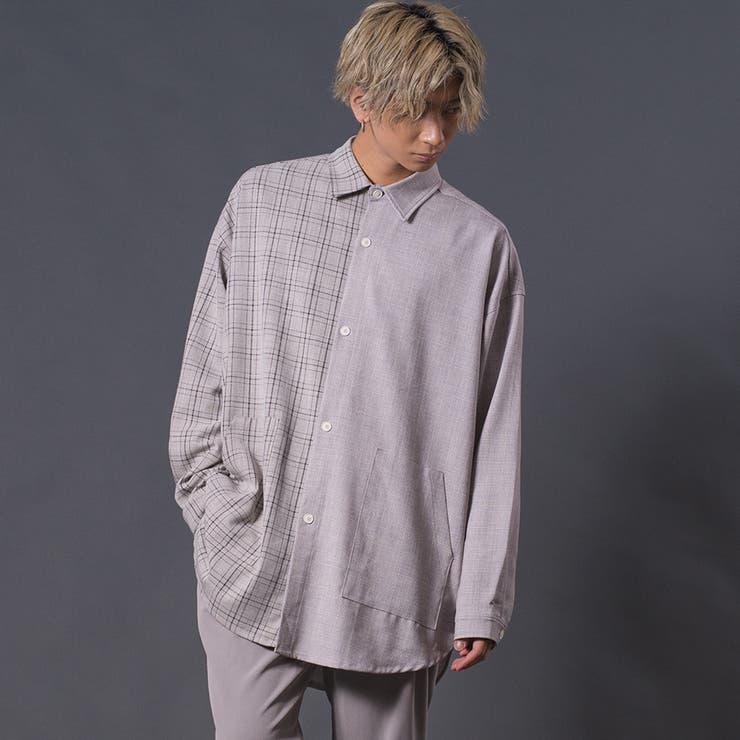 REGIEVO クレイジーオーバーシャツ トップス