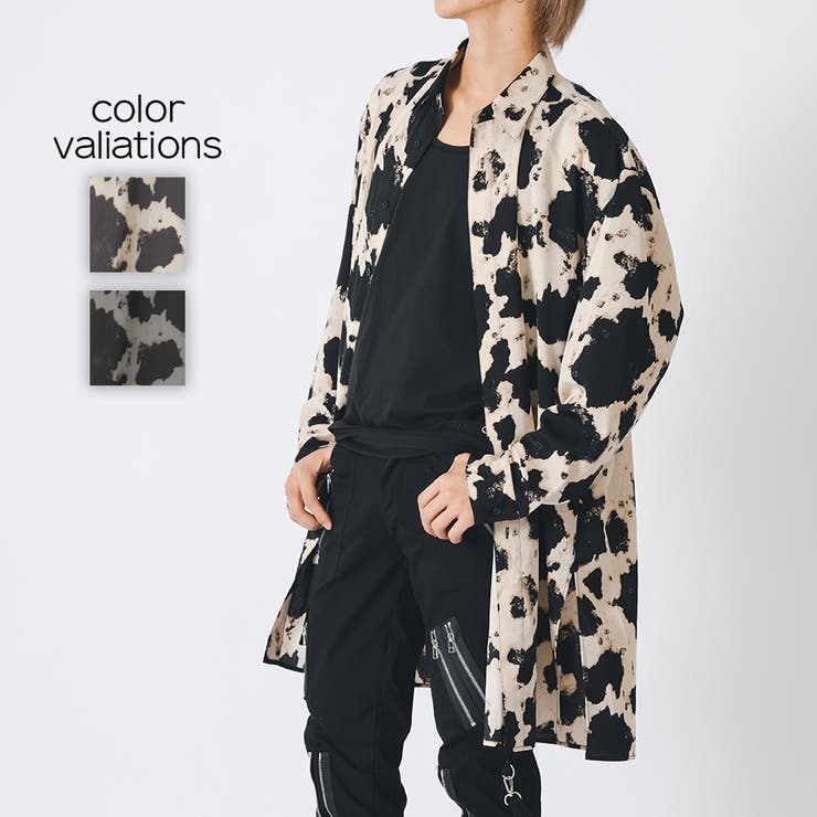 【10%OFFクーポン!12/11(木)1:59まで】REGIEVO ロングシャツ トップス