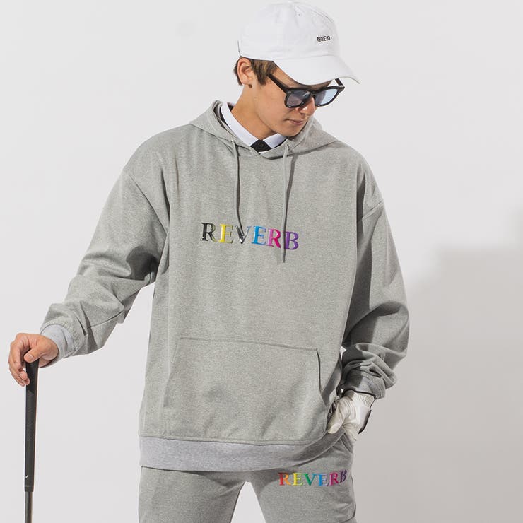 REGIEVO 立体レインボープルパーカー トップス