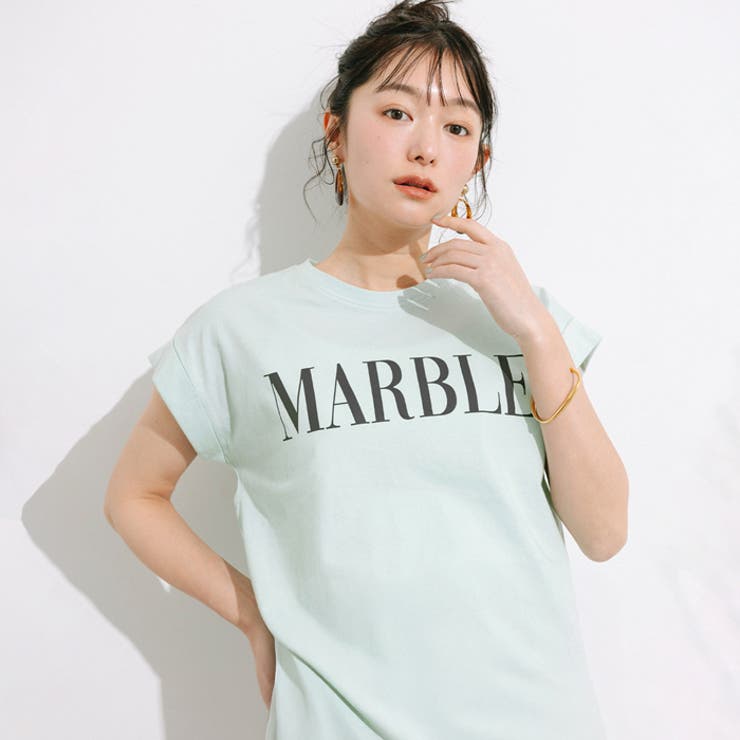 【20％OFFクーポン！7/25(土)限定】coca フレンチスリーブプリントTシャツ トップス