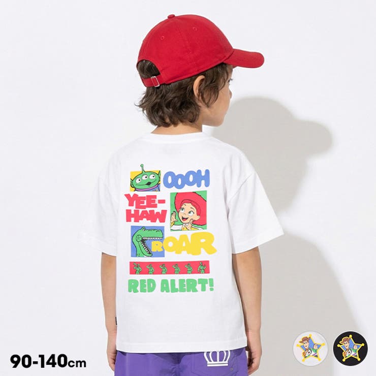 【10％OFFクーポン！5/16(土)1:59まで】BABYDOLL ディズニー トイ ストーリー キャラクターTシャツ 1590K トップス