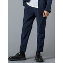 REGIEVO 【ツータックシャーリングパンツ】メンズ アスレジャー ストレッチパンツ イージースラックス ワイドスラックス クロップド丈パンツ人気ワイドパンツ セットアップ パンツ・ズボン