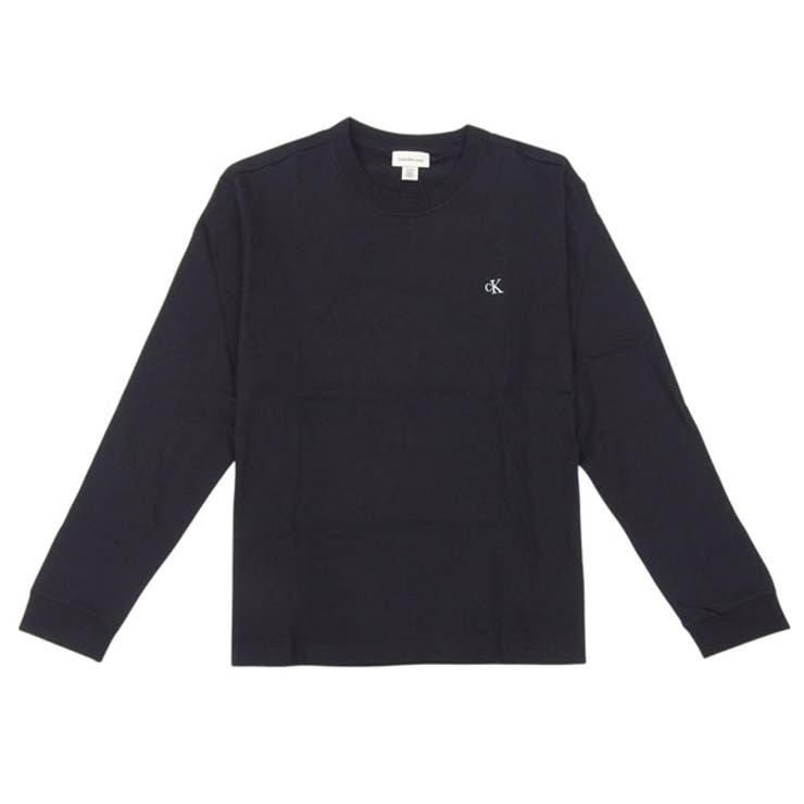 Riverall CALVIN KLEIN カルバンクライン ロンT メンズ ロングスリーブTシャツ 長袖 L コットン ブラック LV04RD247GBKL CALVIN KLEIN トップス