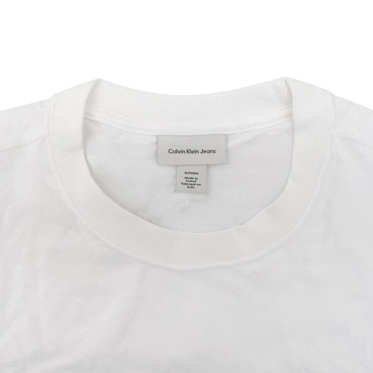Riverall CALVIN KLEIN カルバンクライン ロンT メンズ ロングスリーブTシャツ 長袖 L コットン ホワイト LV04RD247GWHL CALVIN KLEIN トップス 3