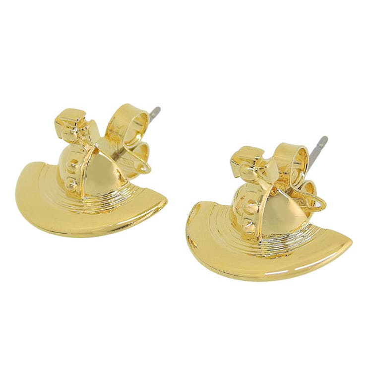Riverall VIVIENNE WESTWOOD ヴィヴィアンウエストウッド アクセサリー レディース ピアス ゴールドカラー SOLID ORB EARRINGS 6201003802R001 VIVIENNE WESTWOOD アクセサリー
