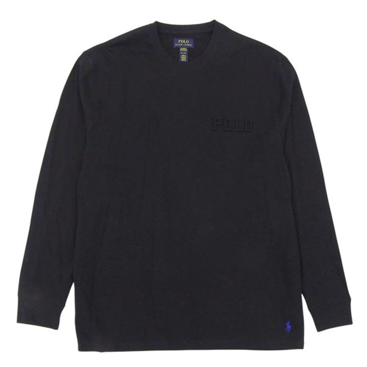 Riverall RALPH LAUREN ラルフローレン ロンT メンズ ロングスリーブ 長袖 S ブラック PWLE2RAA8VBKS RALPH LAUREN トップス