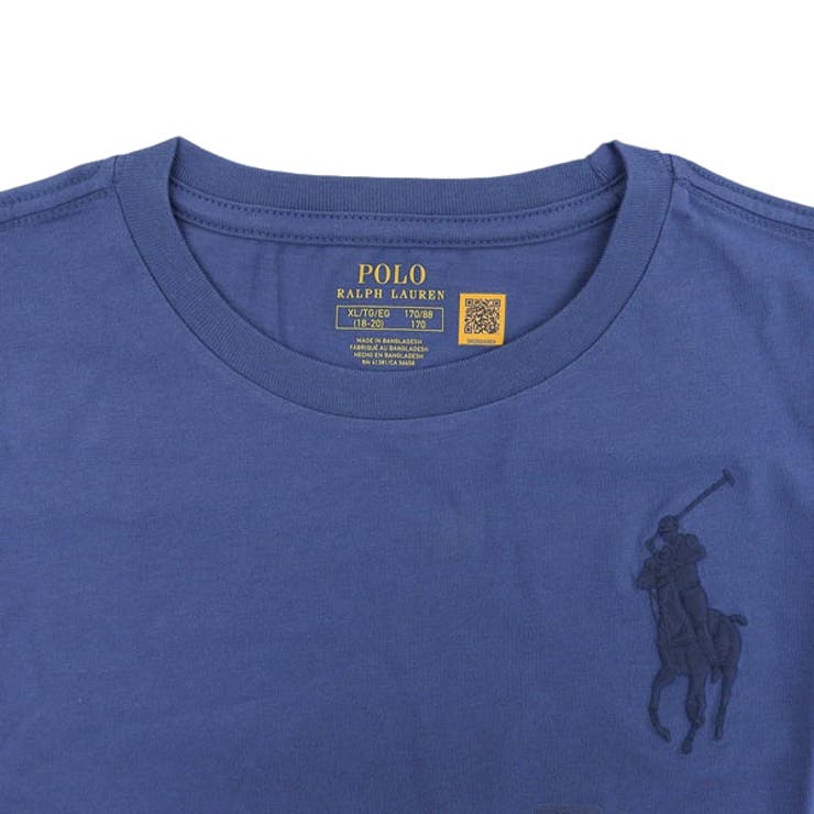 Riverall RALPH LAUREN ラルフローレン Tシャツ 半袖 USボーイズ メンズ レディース キッズ XL(18-20) コットン ネイビー CLASSICS 323832907504XLNV RALPH LAUREN トップス 3