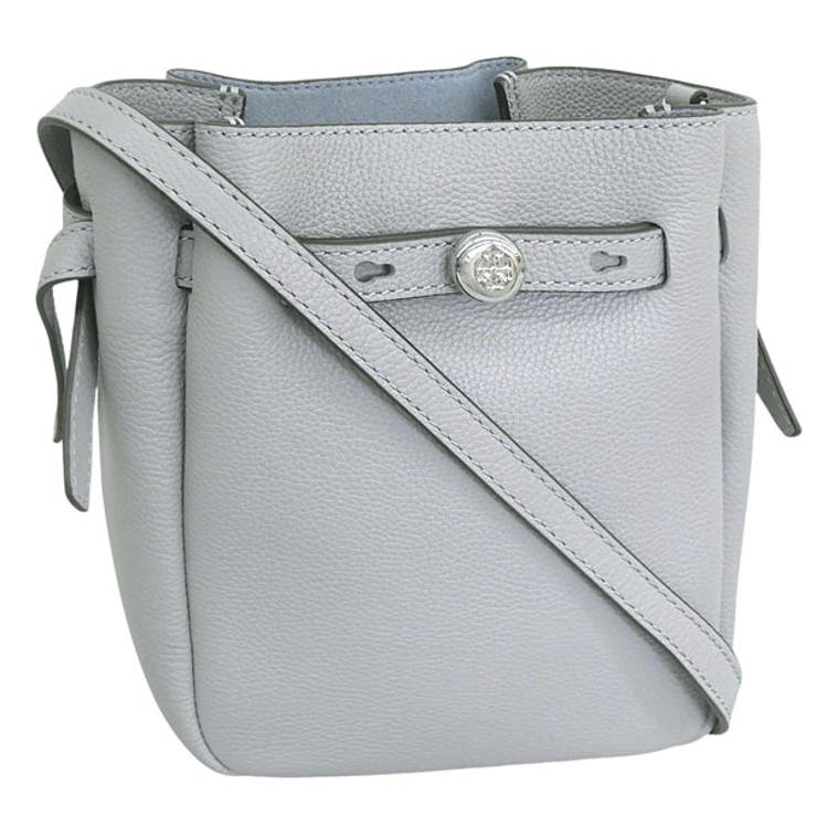 【10％OFFクーポン！5/7(木)9:59まで】Riverall TORY BURCH トリーバーチ バッグ レディース ショルダーバッグ アウトレット レザー ライトグレー ROMY PHONE CROSSBODY 171002-020 TORY