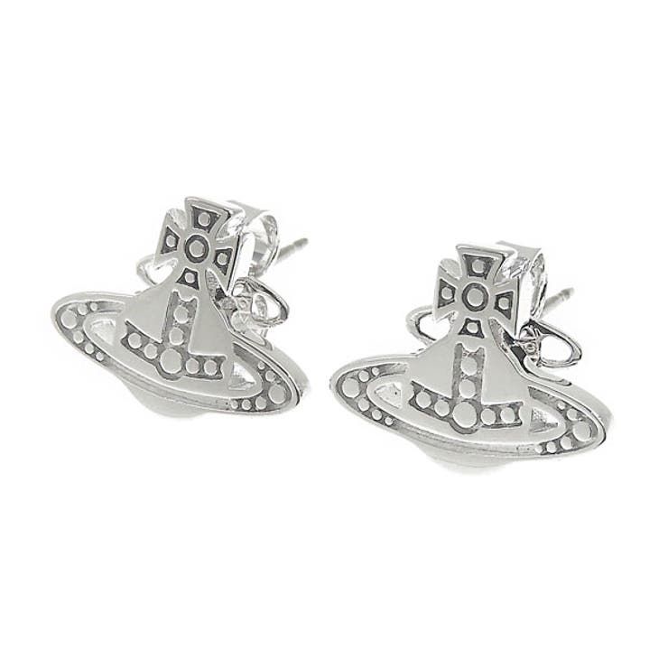 Riverall VIVIENNE WESTWOOD ヴィヴィアンウエストウッド アクセサリー レディース ピアス プラチナム MARINETTA EARRINGS 6201038F02P019 VIVIENNE WESTWOOD アクセサリー