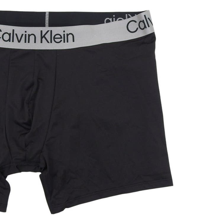 Riverall CALVIN KLEIN カルバンクライン ボクサーパンツ 下着 アンダーウェア 3枚セット メンズ M ブラック Brushed Microfiber Stretch 3 Boxer BriefS NB4124BLACKM CALVI 3