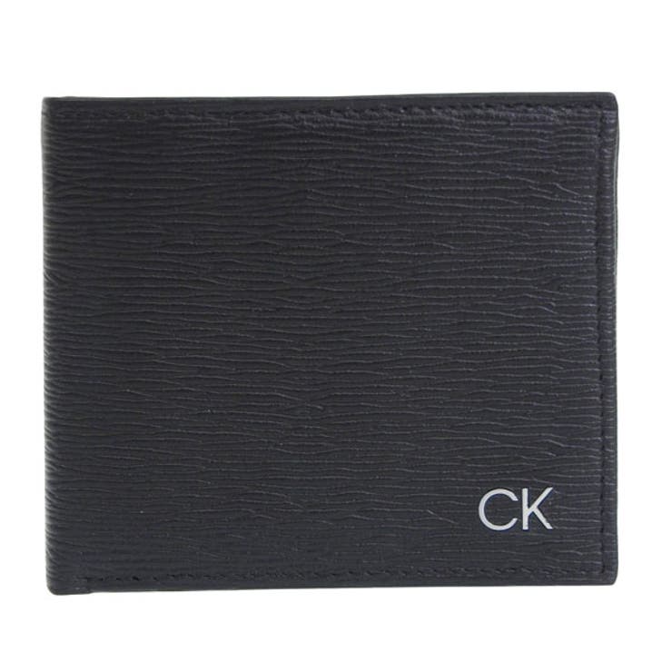 Riverall CALVIN KLEIN カルバンクライン 財布 メンズ 二つ折り財布 レザー ブラック BILLFOLD W/COIN POCKET 31CK130008 CALVIN KLEIN 財布 2