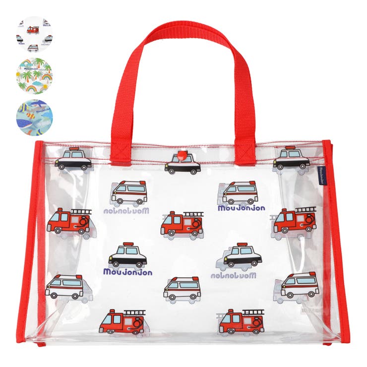 【10％OFFクーポン！5/27(水)1:59まで】こどもの森e-shop 総柄プールバッグ 水着