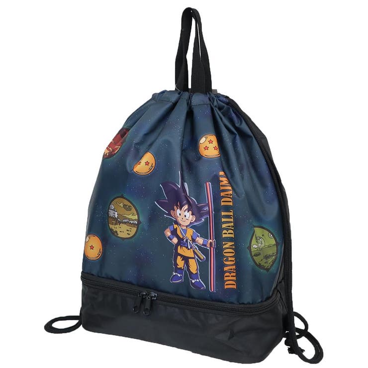 【10％OFFクーポン！5/27(水)1:59まで】cinemacollection ドラゴンボールDAIMA プールバッグ 2層ナップサック クロ マルヨシ 海プール レジャー用品 アニメキャラクター グッズ 水着