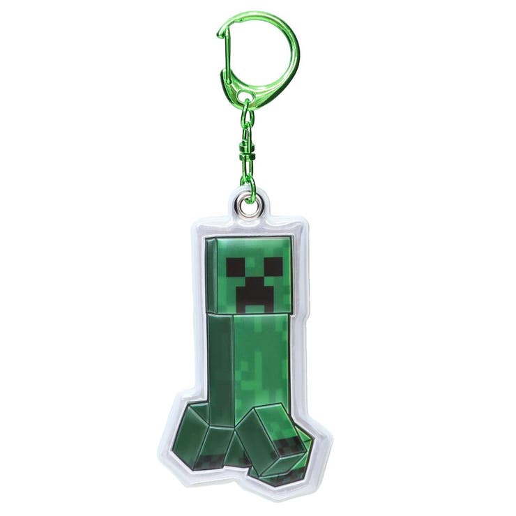 Other - cinemacollection マインクラフト キーリング リフレクターキーホルダー クリーパー Minecraft プレゼント ゲームキャラクター グッズ 小物