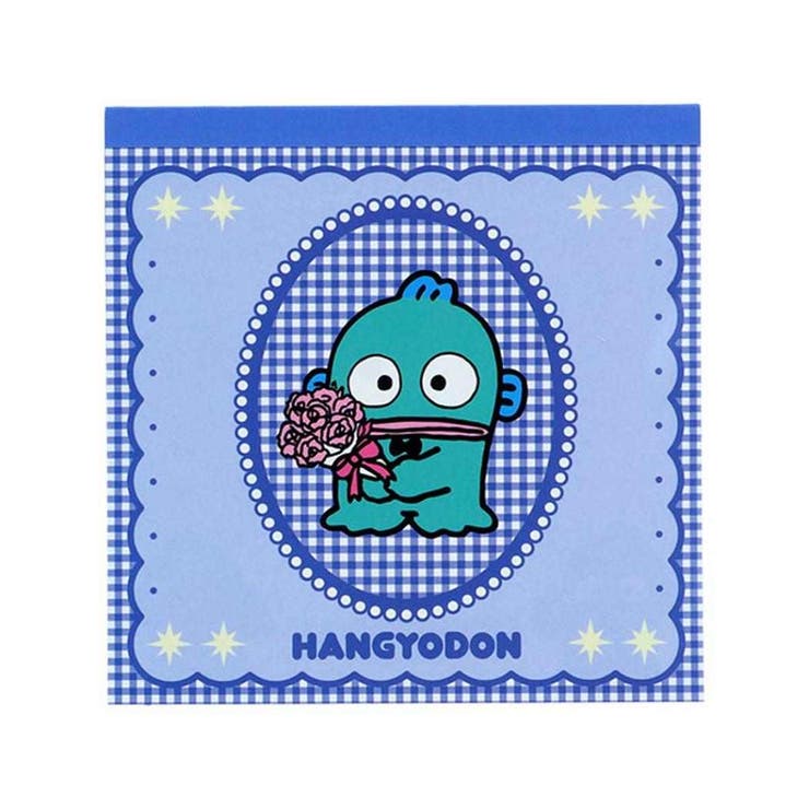 【10％OFFクーポン！5/7(木)9:59まで】cinemacollection ハンギョドン メモ帳 スクエアメモ チェック サンリオ サンスター文具 新学期準備文具 キャラクター グッズ その他cinemacollection ハンギョドン メモ