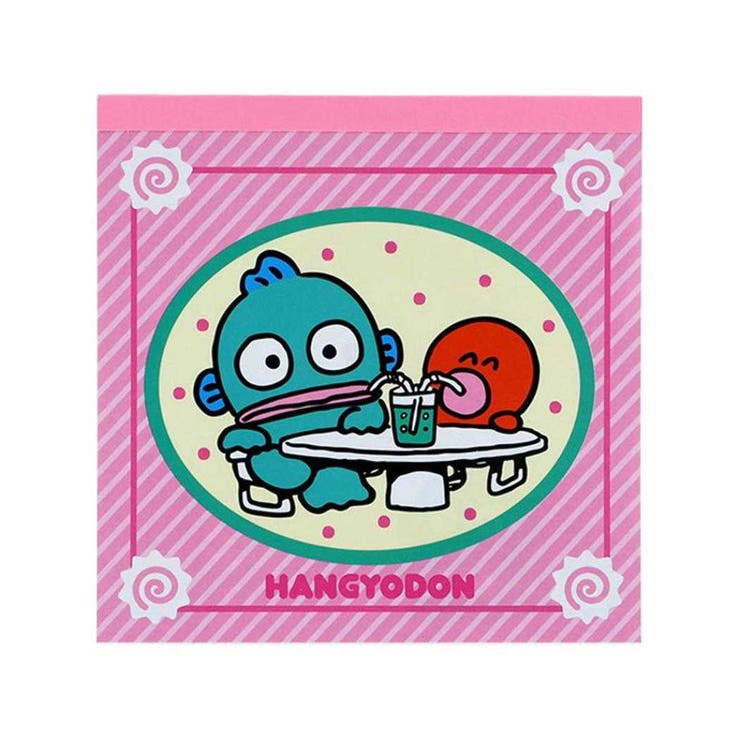 【10％OFFクーポン！5/7(木)9:59まで】cinemacollection ハンギョドン メモ帳 スクエアメモ ポップ サンリオ サンスター文具 新学期準備文具 キャラクター グッズ その他cinemacollection ハンギョドン メモ帳