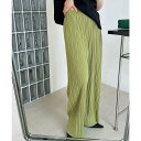 【8/11まで5%OFFクーポン】Aimoon プリーツパンツ レディース ワイドパンツ パンツ・ズボン