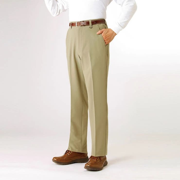 BACKYARD FAMILY ＜ハンティントン・クラブ＞旅に重宝パンツ2色組 スーツ