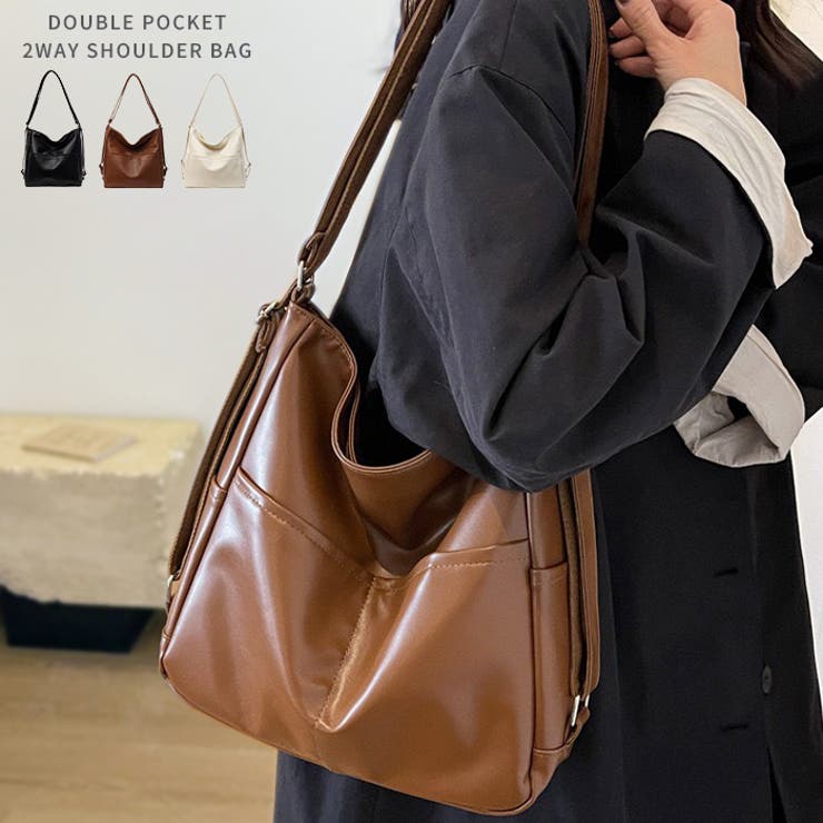 Rakuten - Outfitter lab ダブルポケット2WAYショルダーバッグ バッグ・鞄
